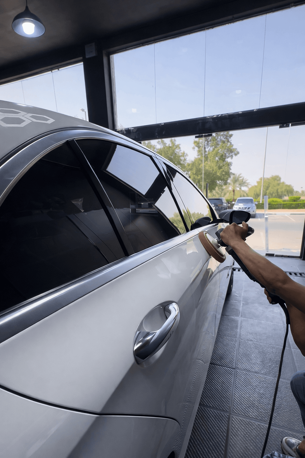 Before and after detailing